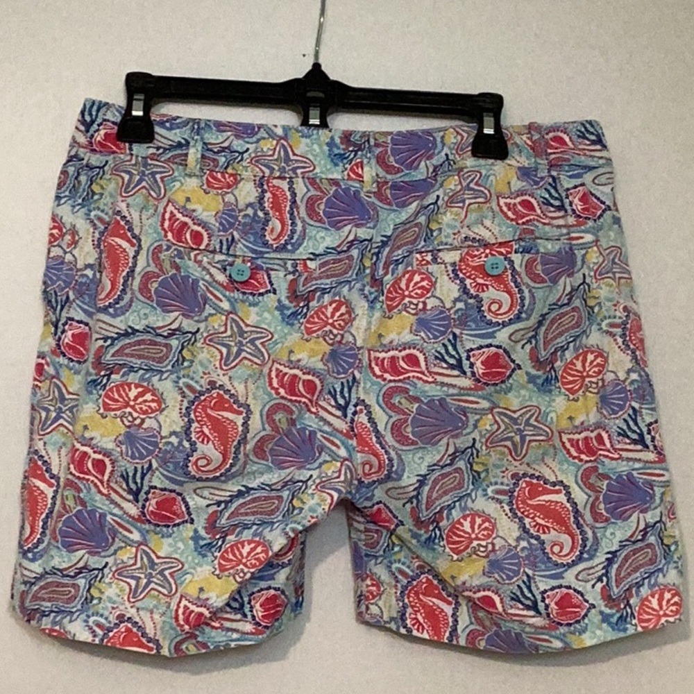 Talbots beach pattern women’s shorts, size 4 - Picture 2 of 6